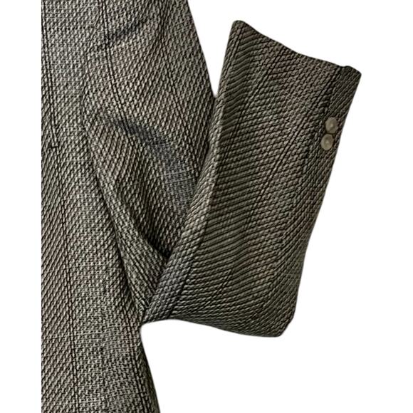 Christian Dior Monsieur Blazer Mens Size 46R Gray Blue Single Breasted Vintage - Picture 6 of 10